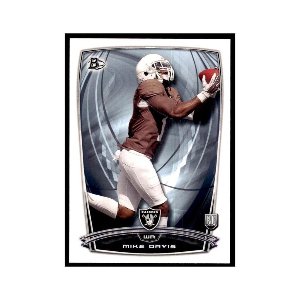 2014 Bowman Mike Davis RC Football Cards #19