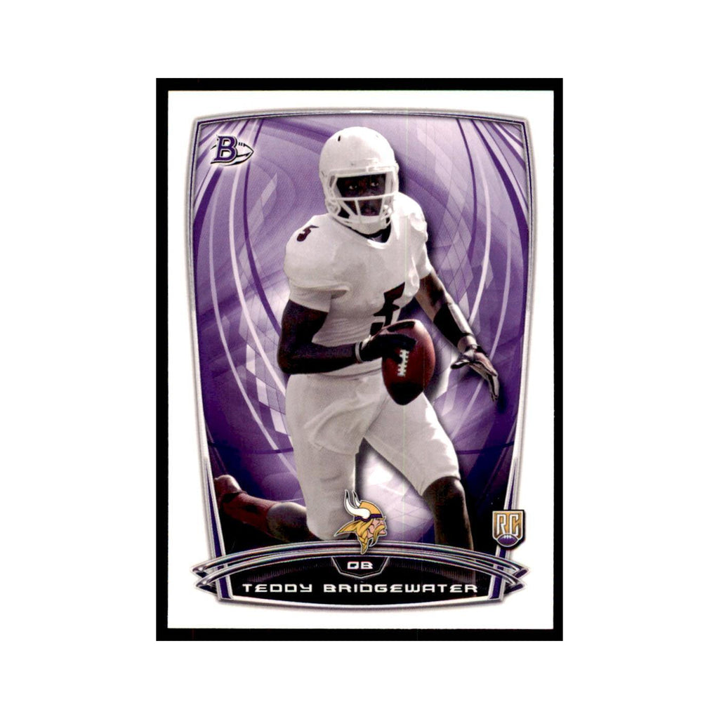 2014 Bowman Teddy Bridgewater RC Football Cards #37