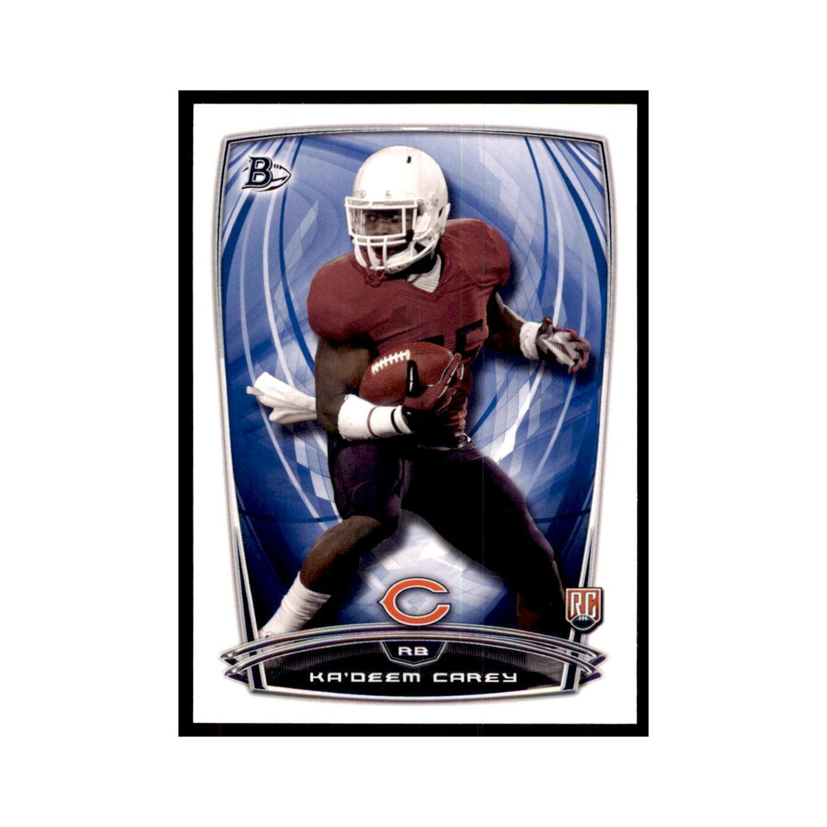 2014 Bowman Ka'Deem Carey RC Football Cards #104