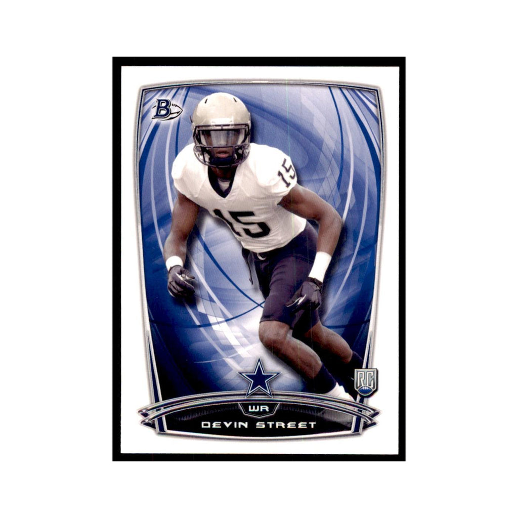 2014 Bowman Devin Street RC Football Cards #69