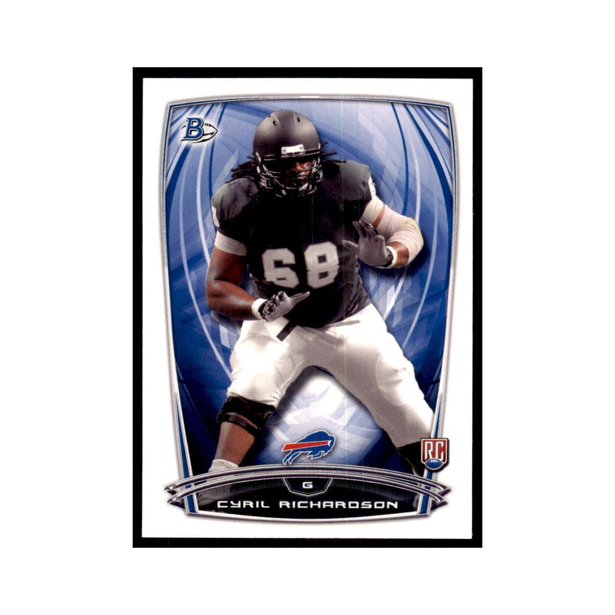 2014 Bowman Cyril Richardson RC Football Cards #89