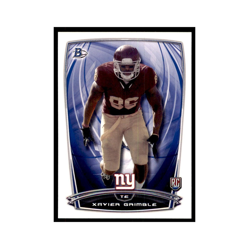 2014 Bowman Xavier Grimble RC Football Cards #40