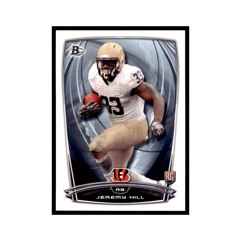 2014 Bowman Jeremy Hill RC Football Cards #28