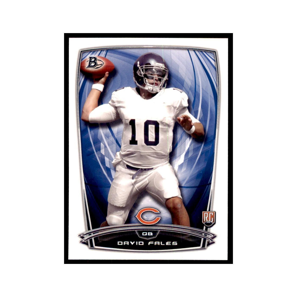 2014 Bowman David Fales RC Football Cards #20