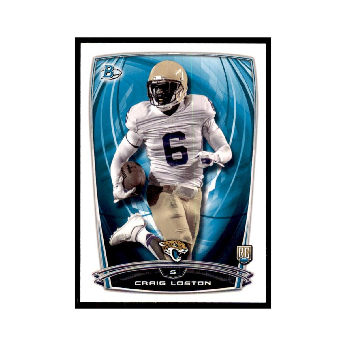 2014 Bowman Craig Loston RC Football Cards #48