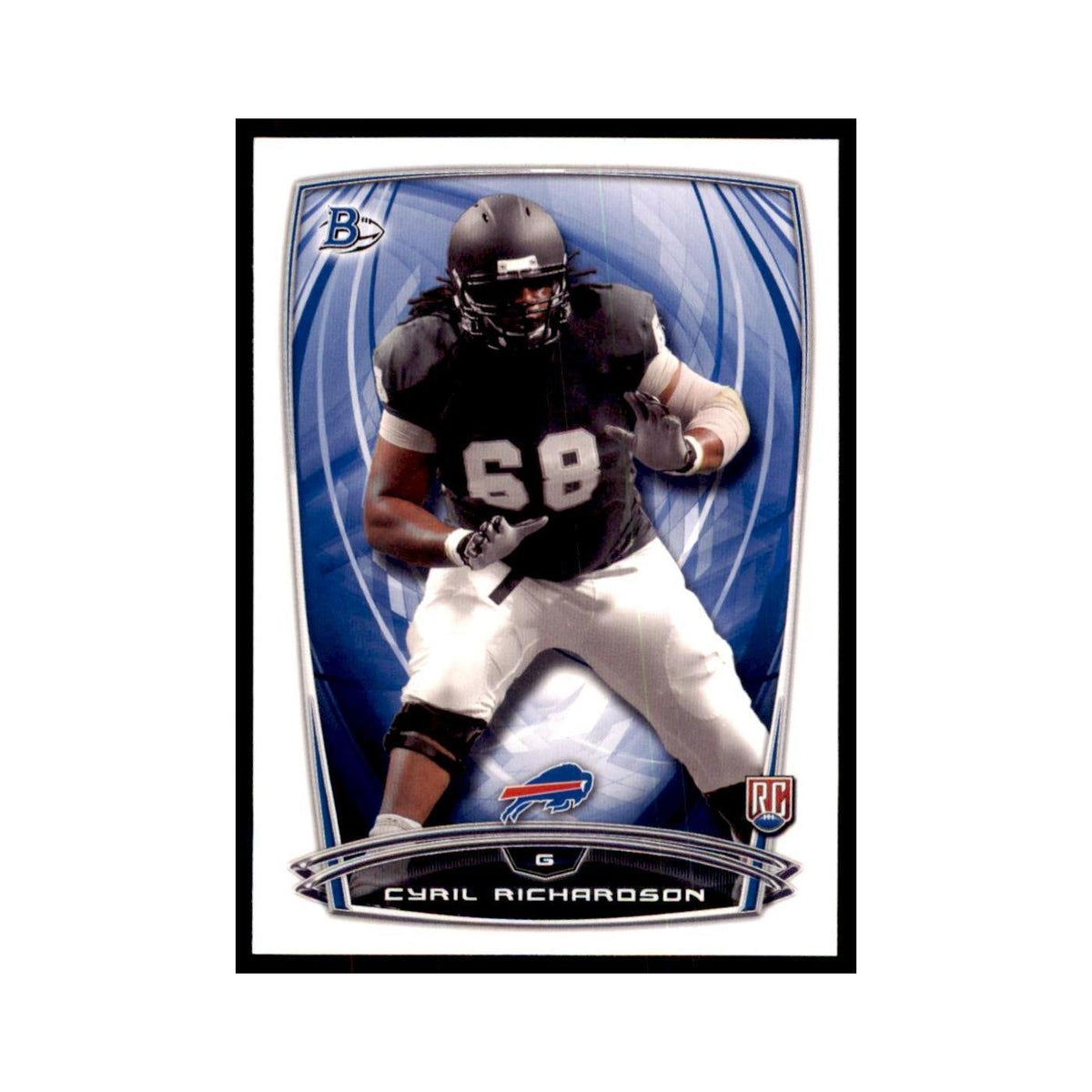 2014 Bowman Cyril Richardson RC Football Cards #89