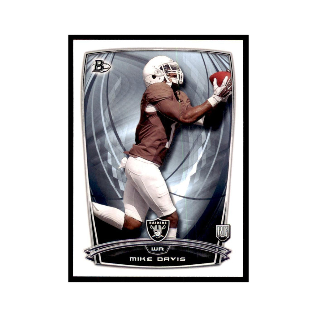 2014 Bowman Mike Davis RC Football Cards #19
