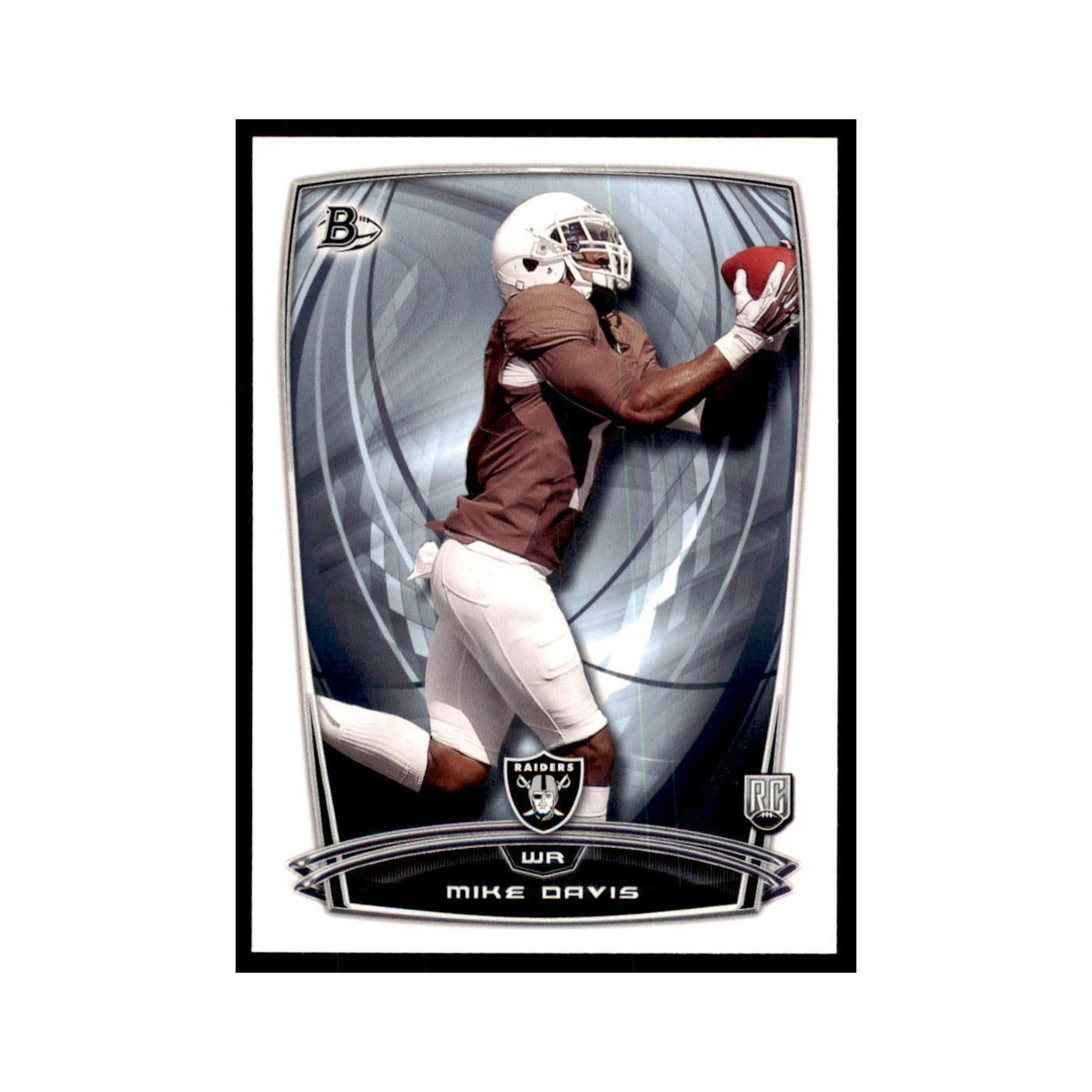 2014 Bowman Mike Davis RC Football Cards #19