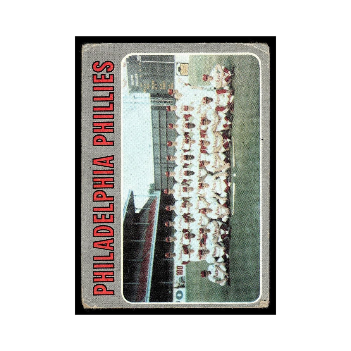 1970 Topps (Damaged) Philadelphia Phillies #436