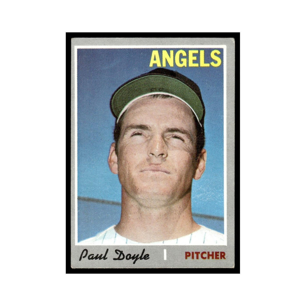 1970 Topps (Damaged) Paul Doyle Angels #277