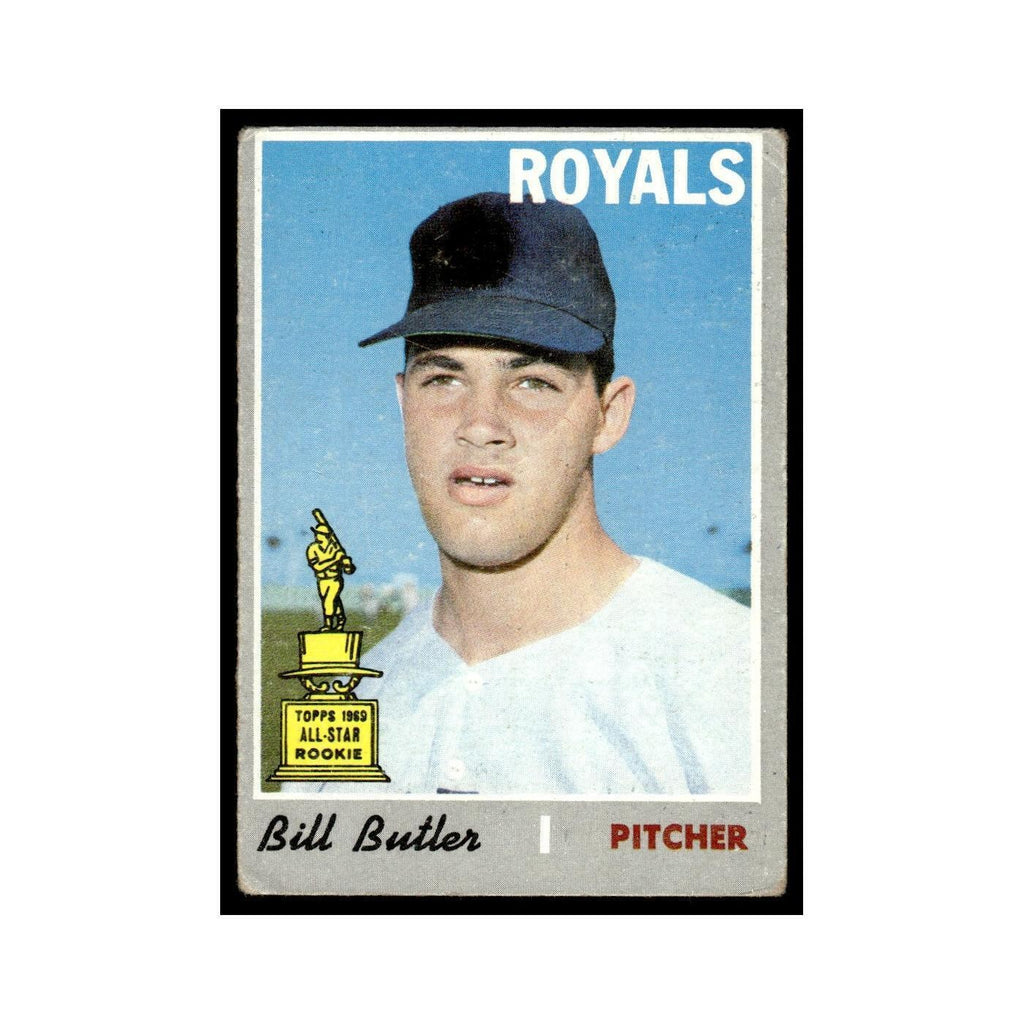 1970 Topps (Damaged) Bill Butler Royals #377
