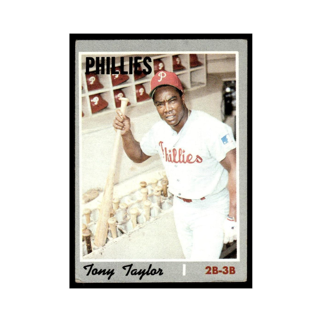 1970 Topps (Damaged) Tony Taylor Phillies #324