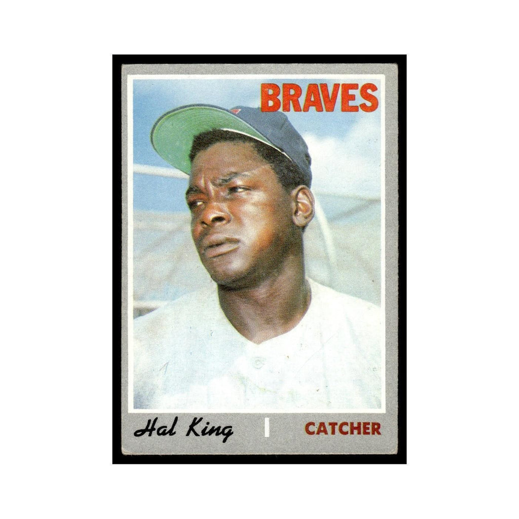 1970 Topps (Damaged) Hal King Braves #327