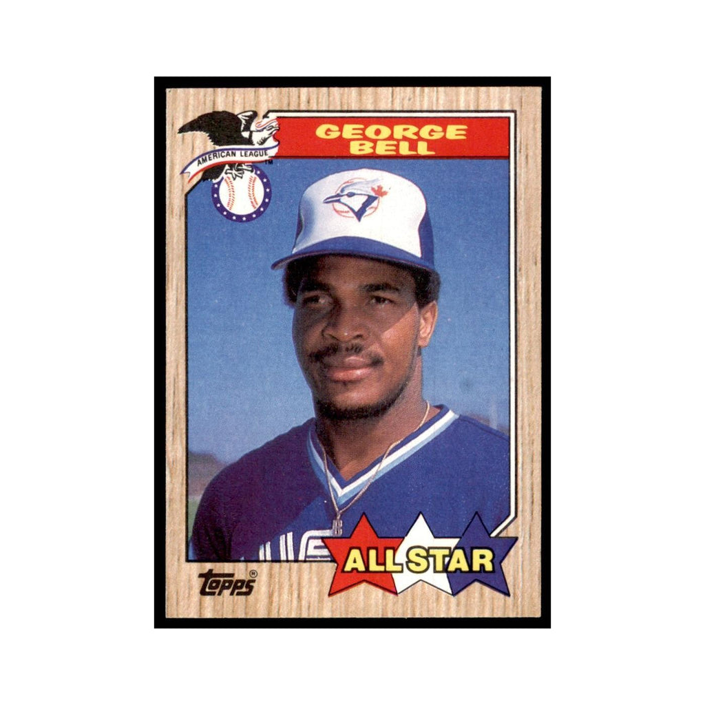 1987 Topps George Bell Baseball Cards #612