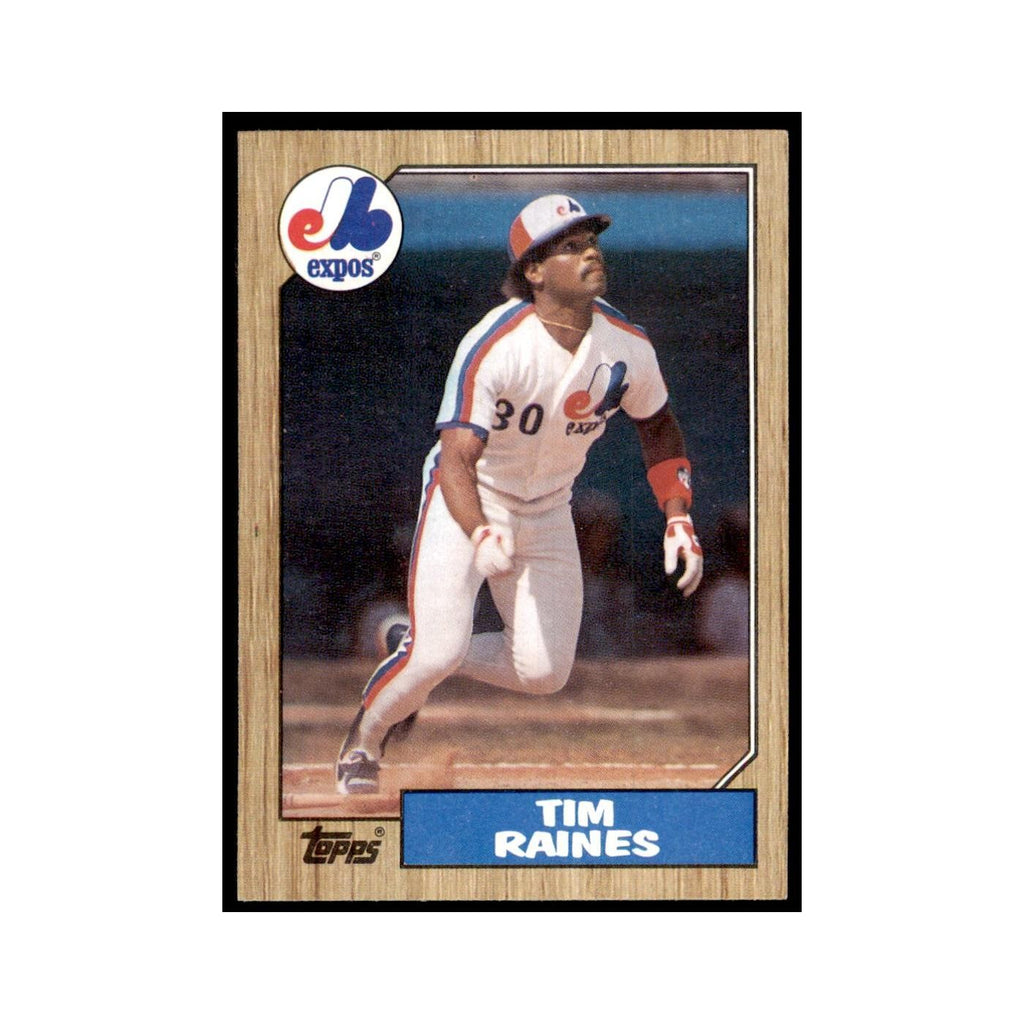 1987 Topps Tim Raines Baseball Cards #30