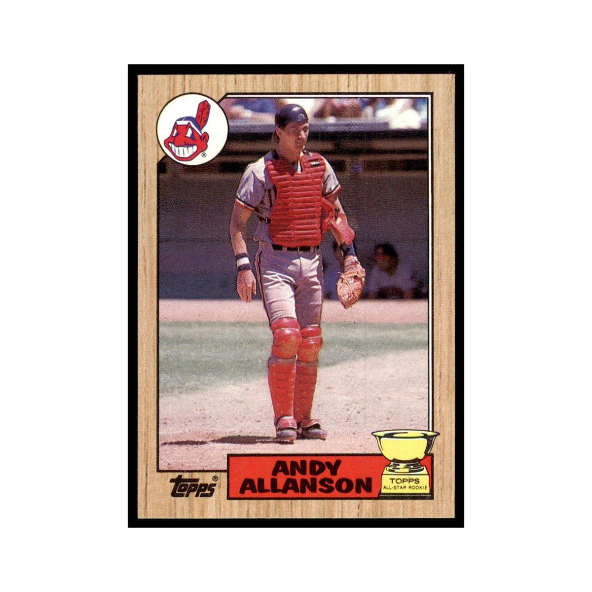 1987 Topps Andy Allanson Baseball Cards #436