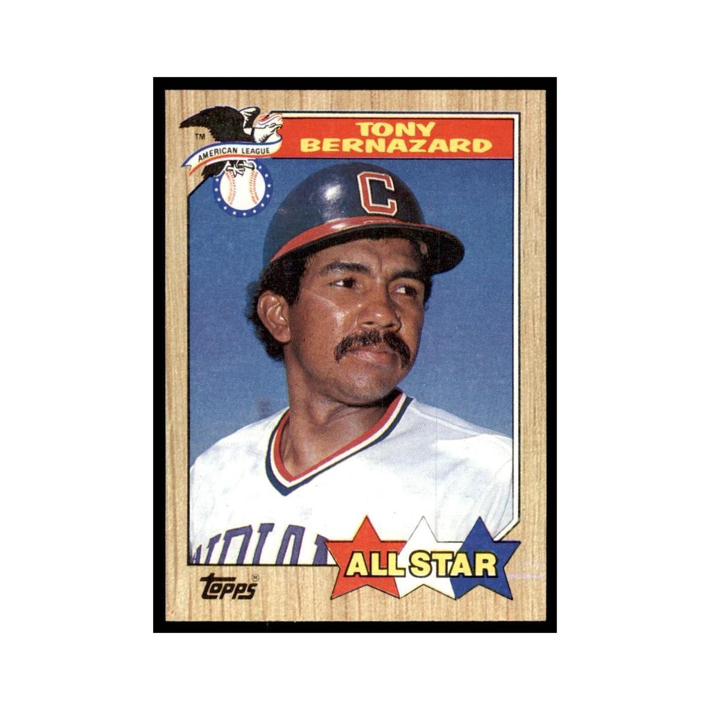 1987 Topps Tony Bernazard Baseball Cards #607