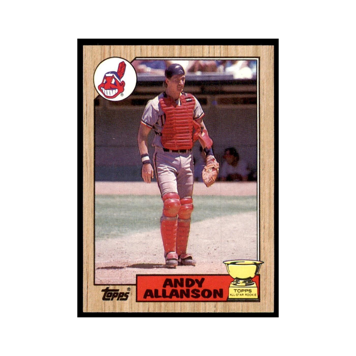 1987 Topps Andy Allanson Baseball Cards #436