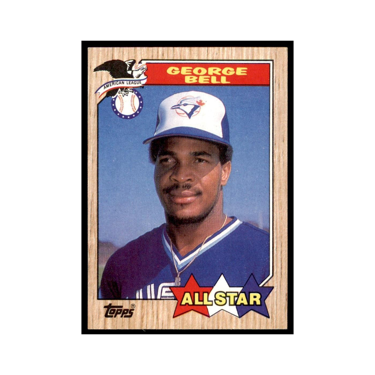 1987 Topps George Bell Baseball Cards #612