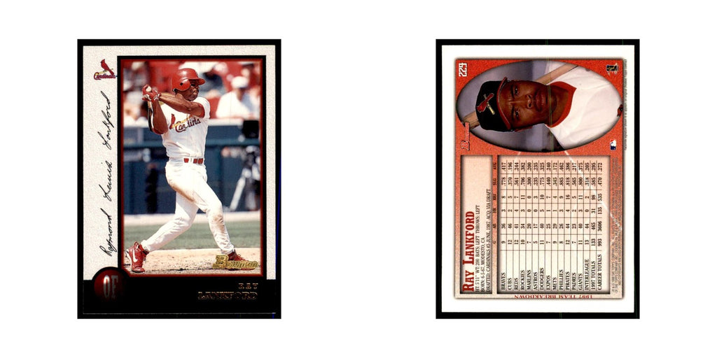 1998 Bowman Ray Lankford Baseball Cards #229