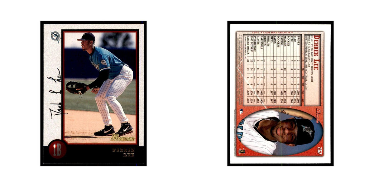 1998 Bowman Derrek Lee Baseball Cards #267