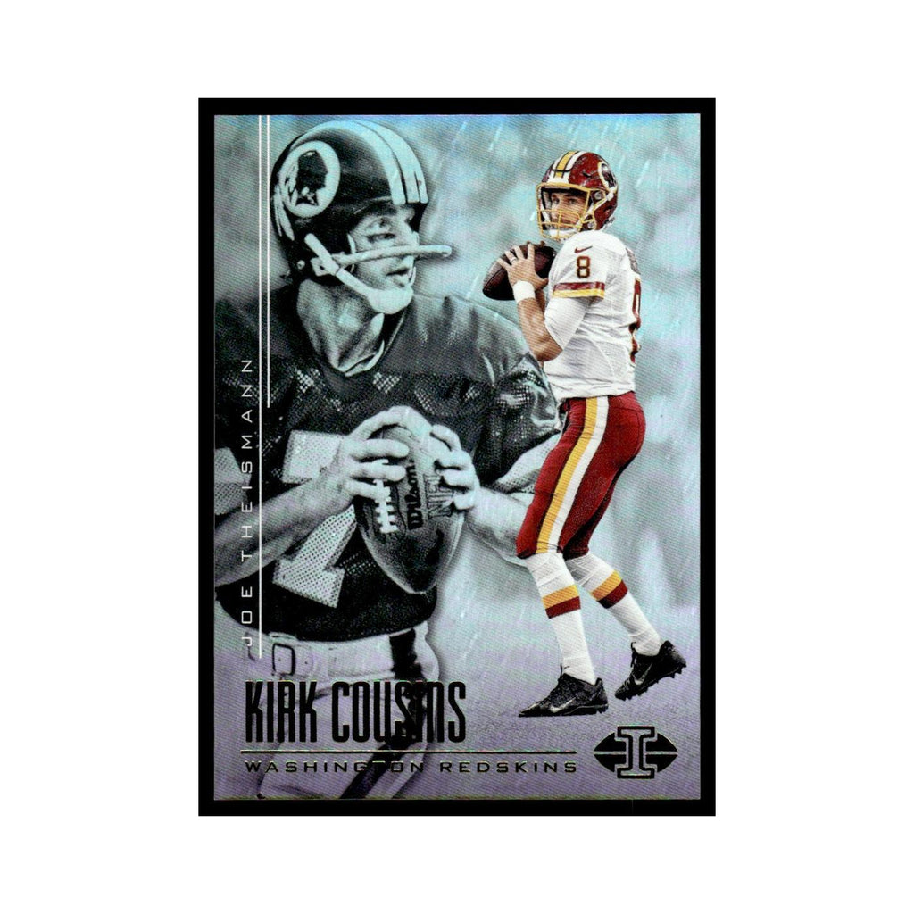 Joe Theismann Kirk Cousins 2017 Panini Illusions #11 Washington Redskins NM