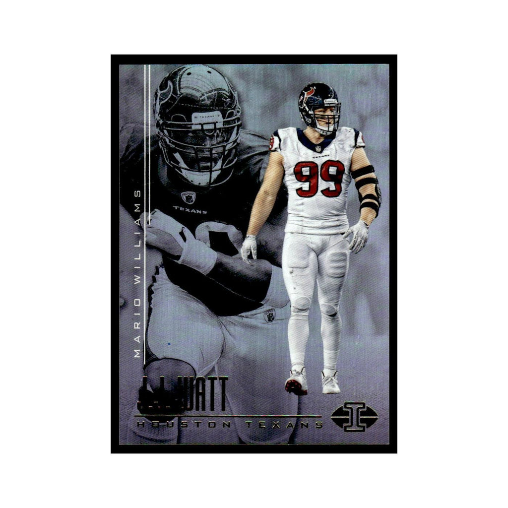 J.J. Watt Mario Williams 2017 Panini Illusions #91 Houston Texans NM