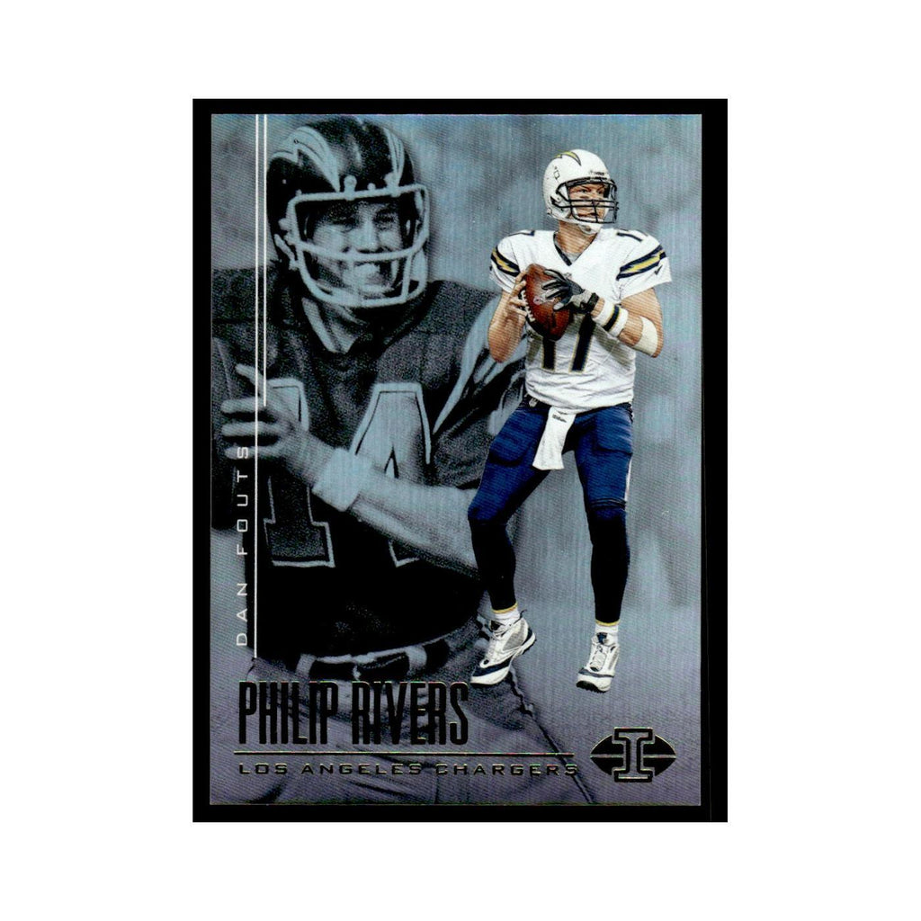 Philip Rivers Dan Fouts 2017 Panini Illusions #71 Los Angeles Chargers NM