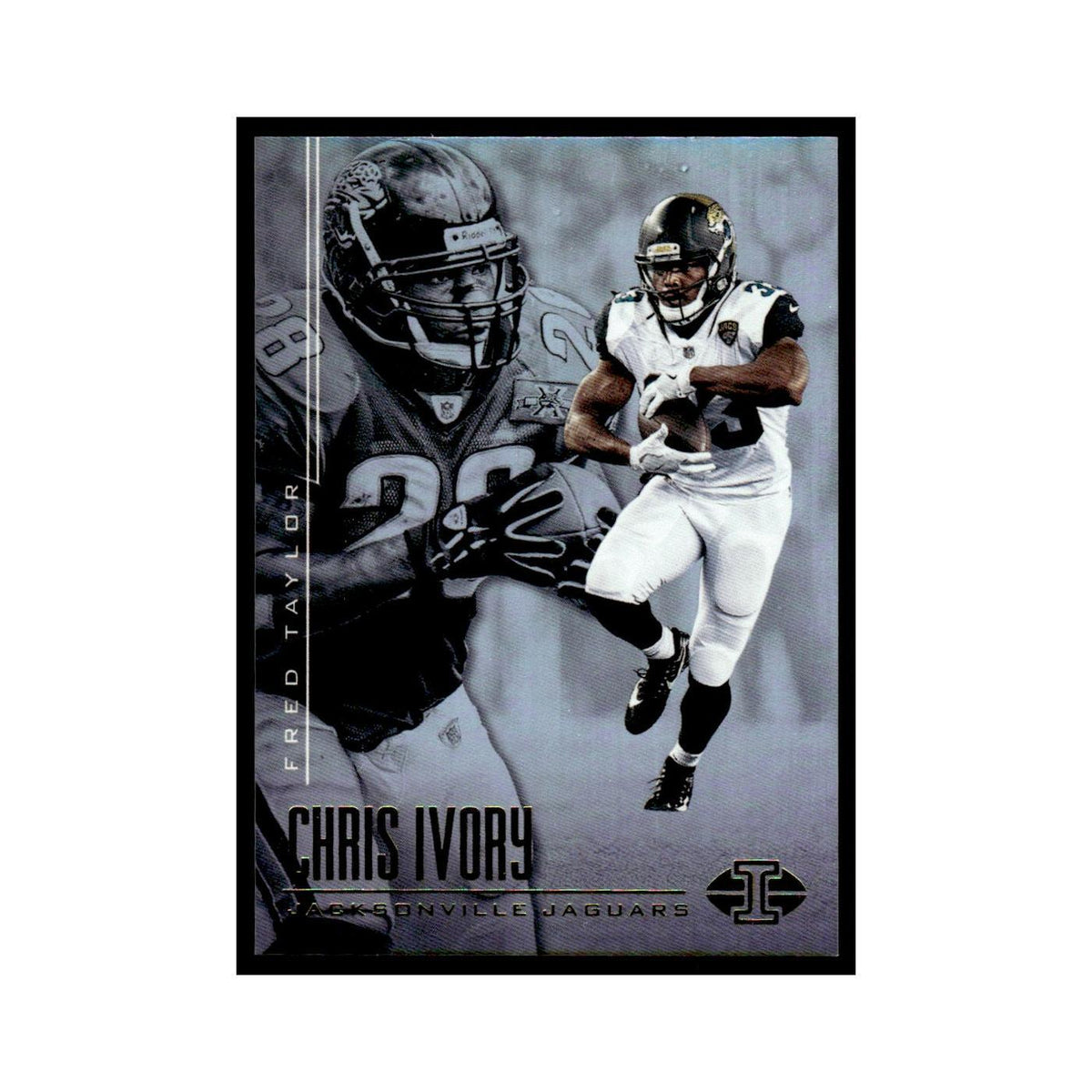 Fred Taylor Chris Ivory 2017 Panini Illusions #97 Jacksonville Jaguars NM