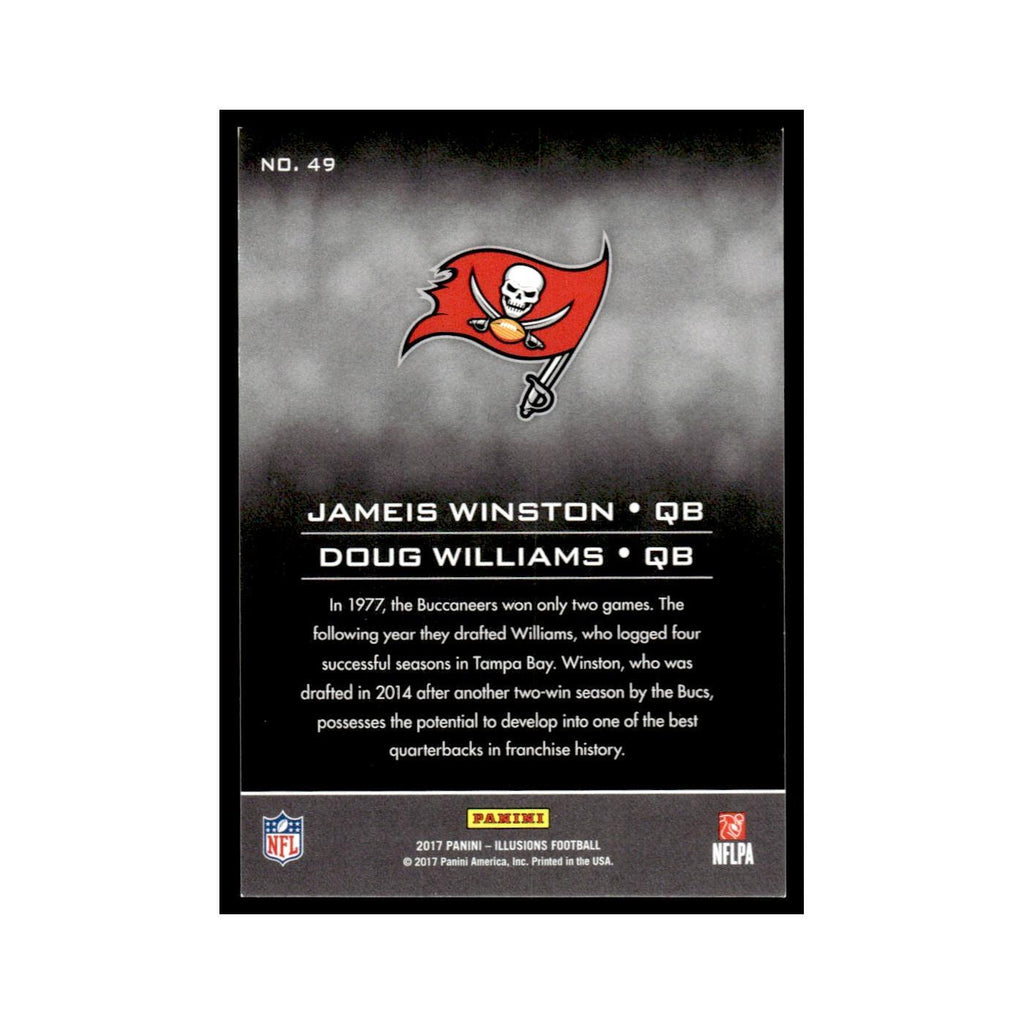 Jameis Winston Doug Williams 2017 Panini Illusions #49 Tampa Bay Buccaneers NM
