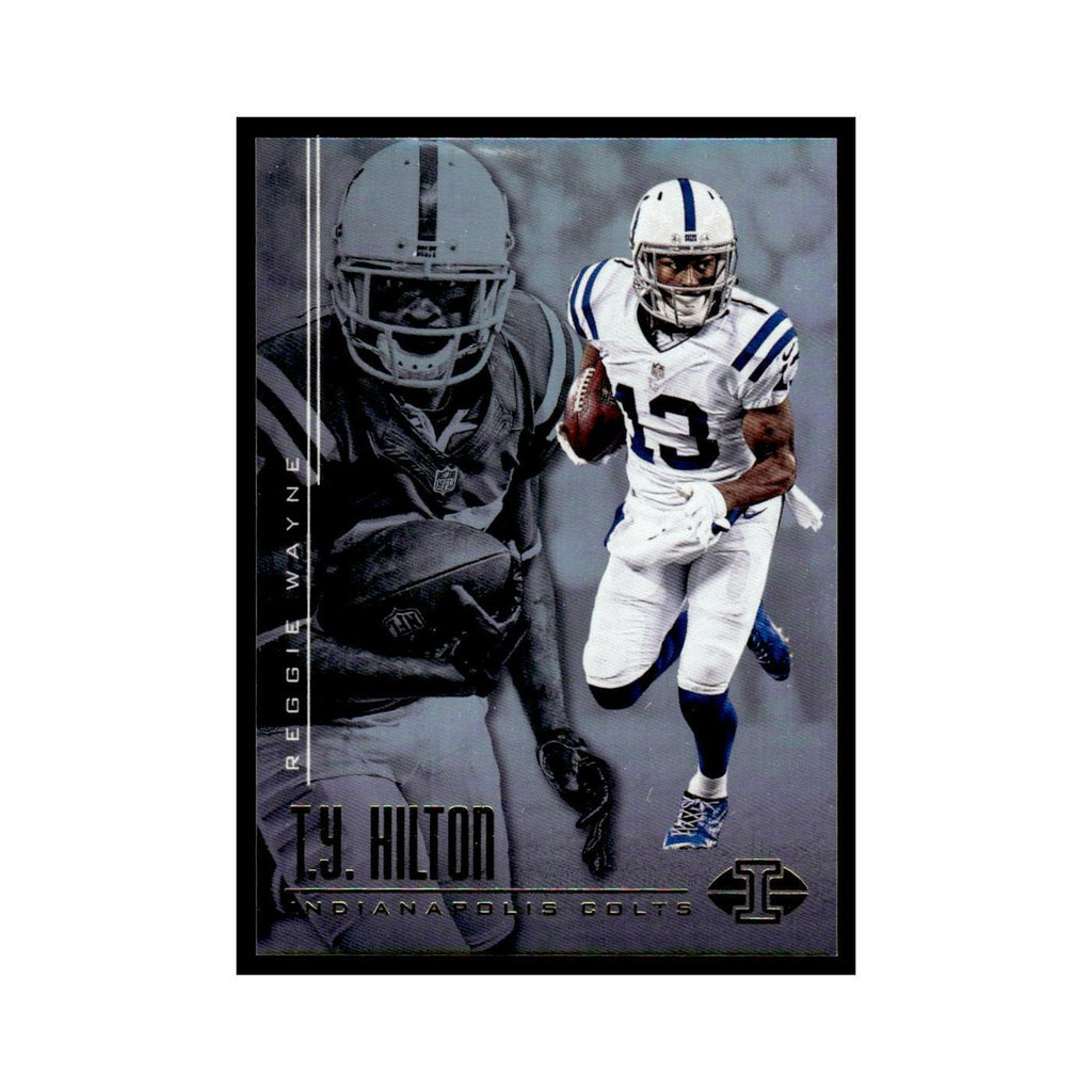 T.Y. Hilton Reggie Wayne 2017 Panini Illusions #95 Indianapolis Colts NM
