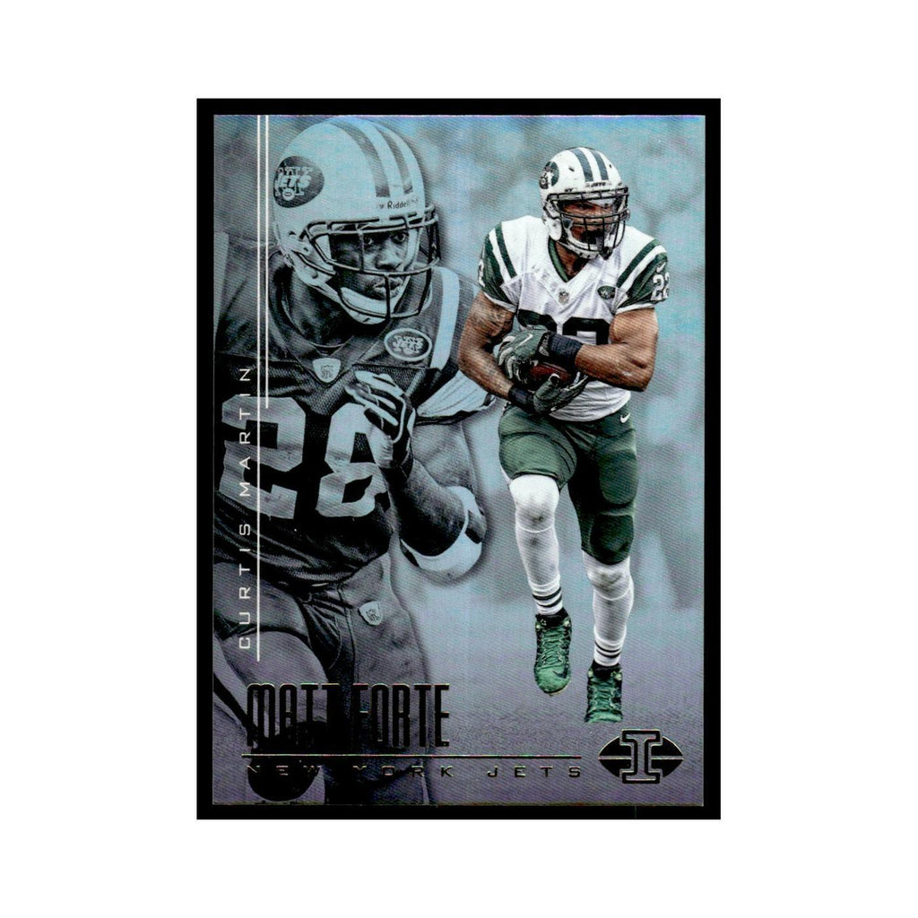 Curtis Martin Matt Forte 2017 Panini Illusions #63 New York Jets NM
