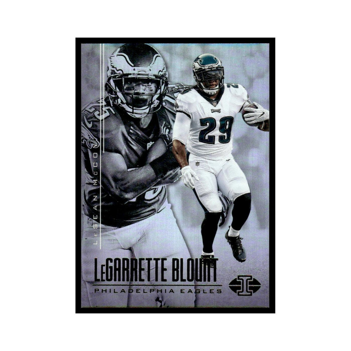 LeSean McCoy LeGarrette Blount 2017 Panini Illusions #9 Philadelphia Eagles NM