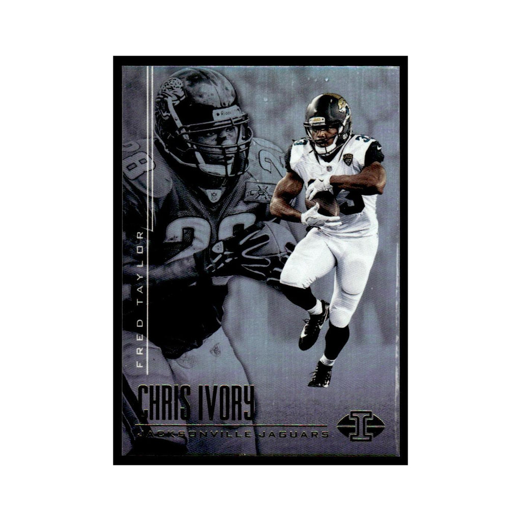 Fred Taylor Chris Ivory 2017 Panini Illusions #97 Jacksonville Jaguars NM
