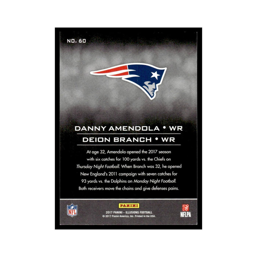 Danny Amendola Deion Branch 2017 Panini Illusions #60 New England Patriots NM