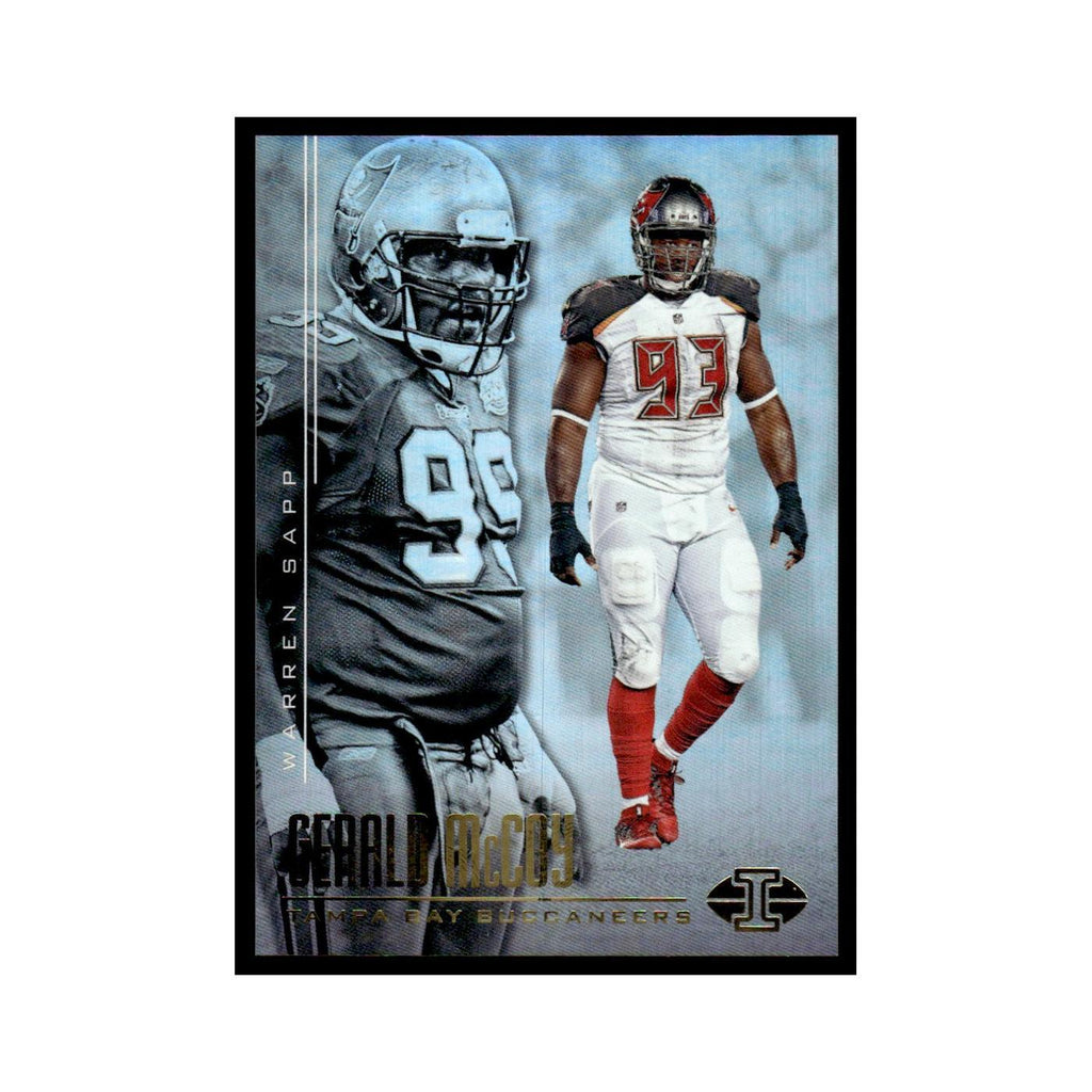 Gerald McCoy Warren Sapp 2017 Panini Illusions #51 Tampa Bay Buccaneers NM