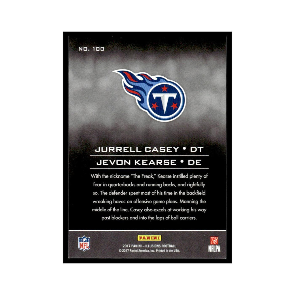 Jevon Kearse Jurrell Casey 2017 Panini Illusions #100 Tennessee Titans NM