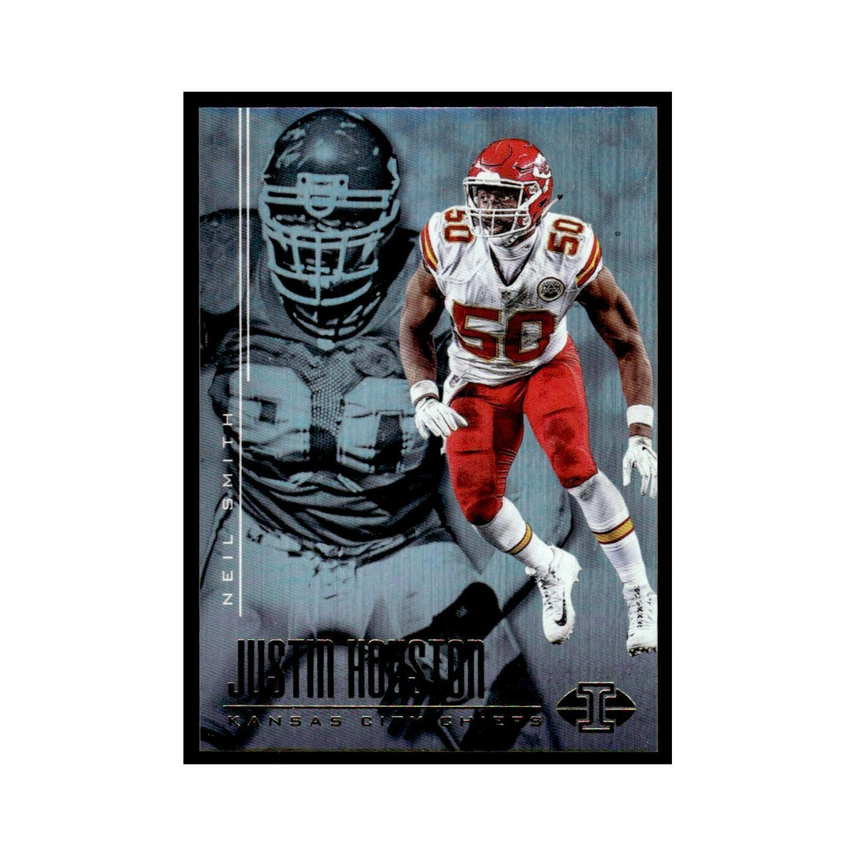 Justin Houston Neil Smith 2017 Panini Illusions #70 Kansas City Chiefs NM