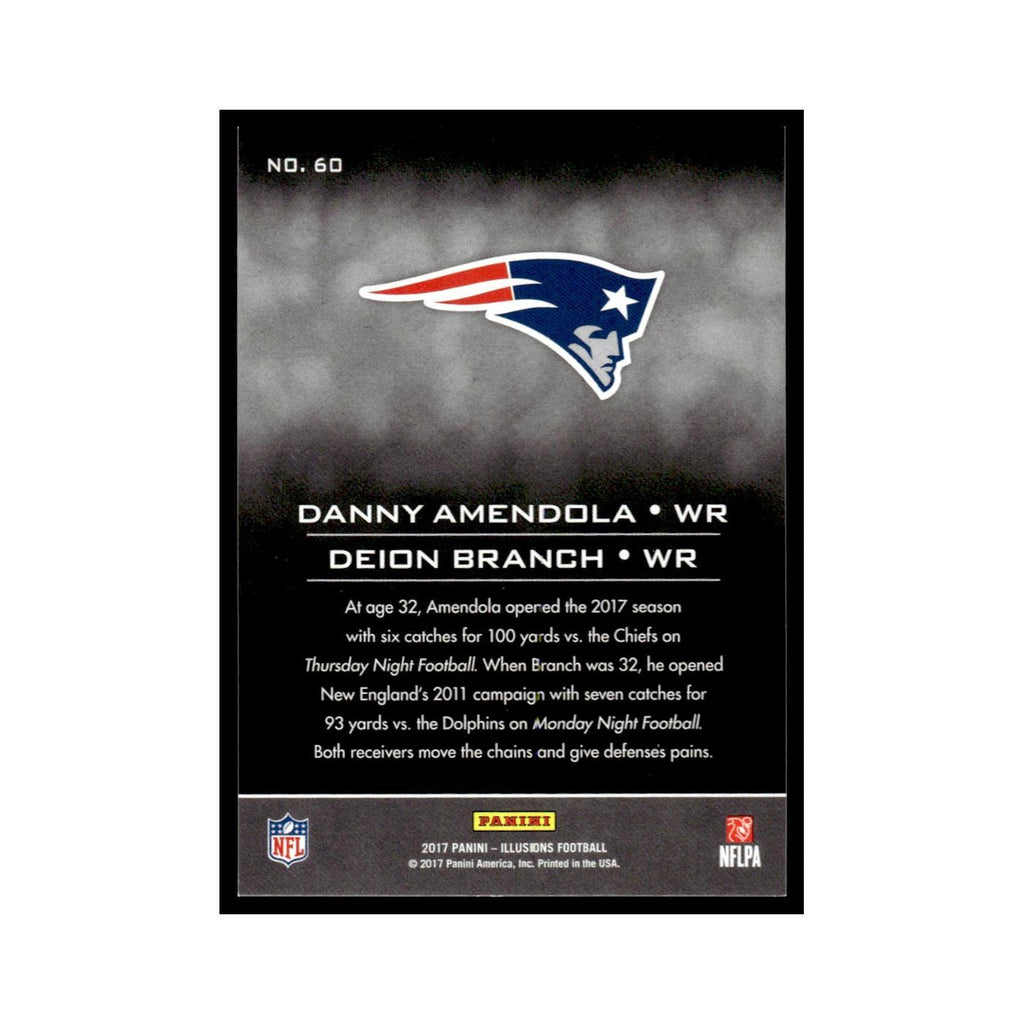 Danny Amendola Deion Branch 2017 Panini Illusions #60 New England Patriots NM