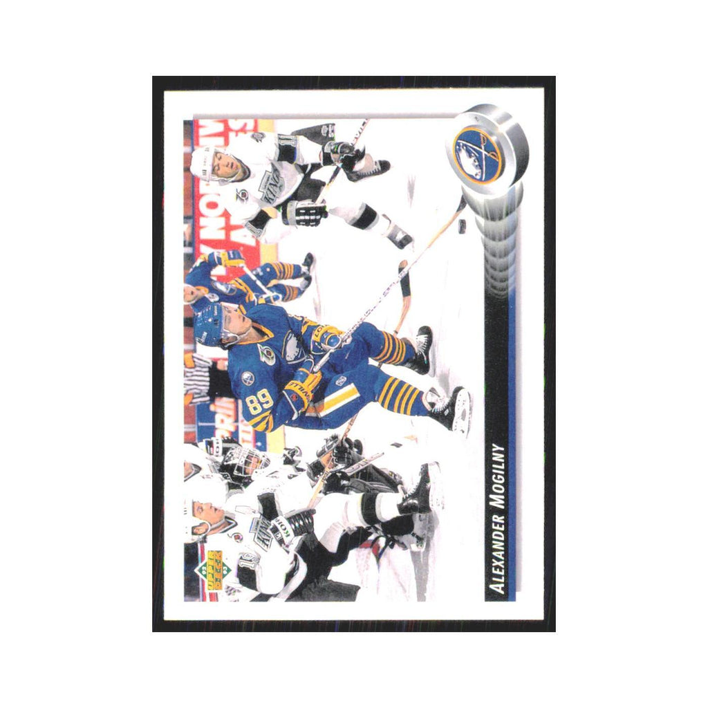 Alexander Mogilny 1992 Upper Deck #167 Buffalo Sabres Hockey Card NM