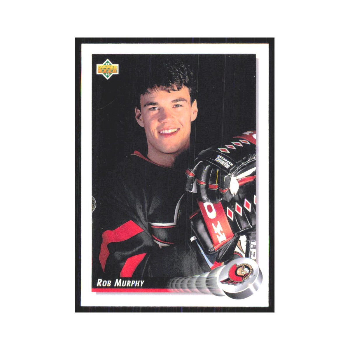 Rob Murphy 1992 Upper Deck #108 Ottawa Senators Hockey Card NM