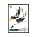 Derian Hatcher 1992 Upper Deck #287 Minnesota North Stars Hockey Card NM