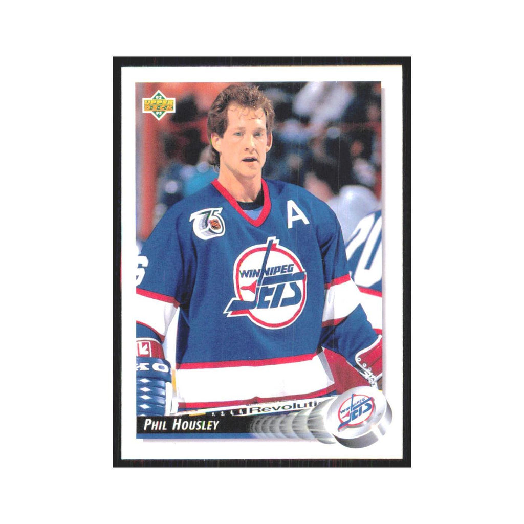 Phil Housley 1992 Upper Deck #276 Winnipeg Jets Hockey Card NM