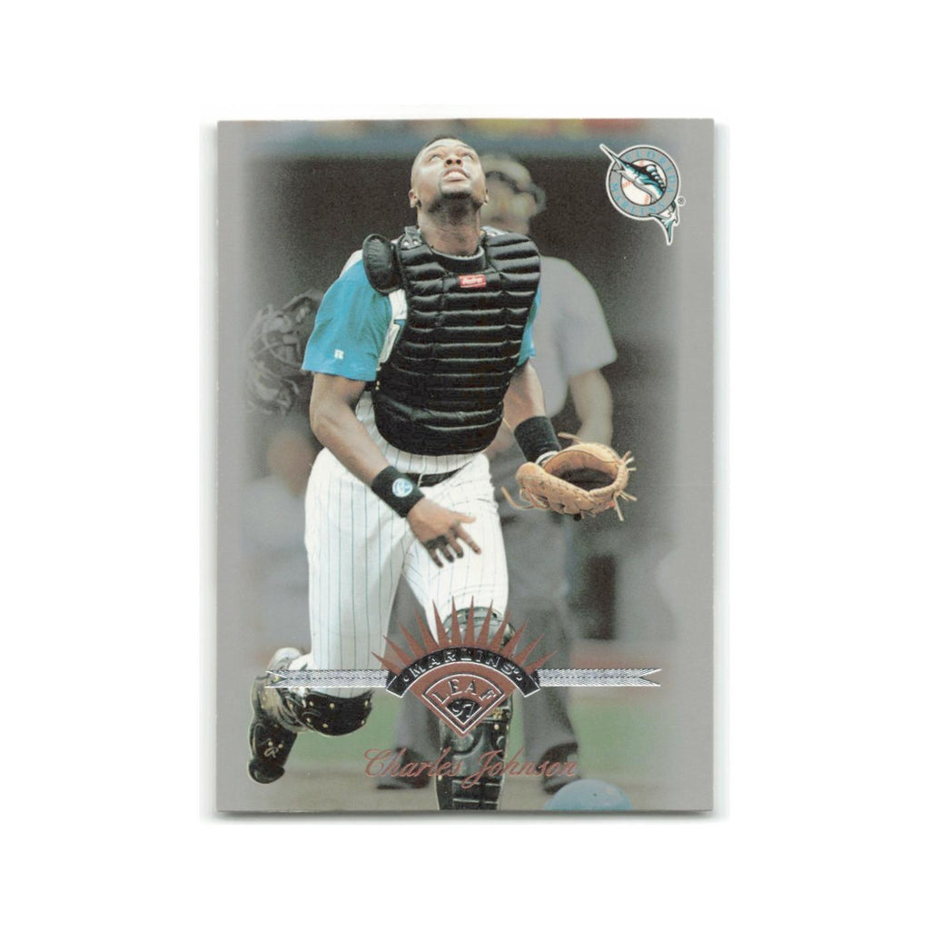 Charles Johnson 1997 Leaf #131 Florida Marlins Baseball Card NM
