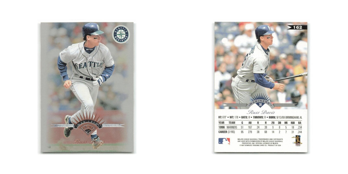 Russ Davis 1997 Leaf #162 Seattle Mariners Baseball Card NM