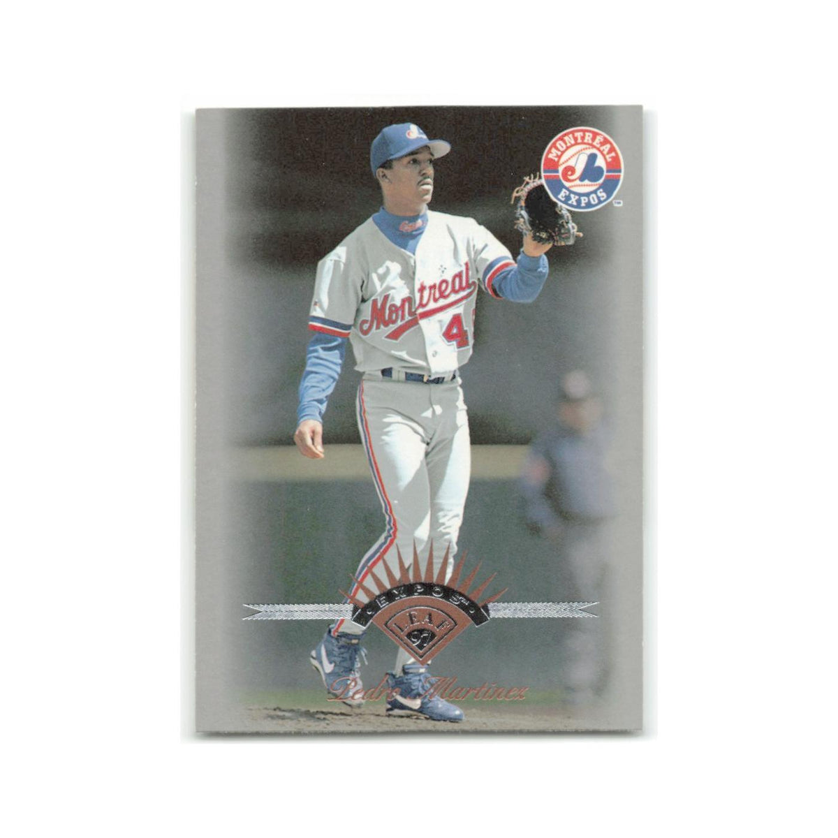 Pedro Martinez 1997 Leaf #44 Montreal Expos Baseball Card NM
