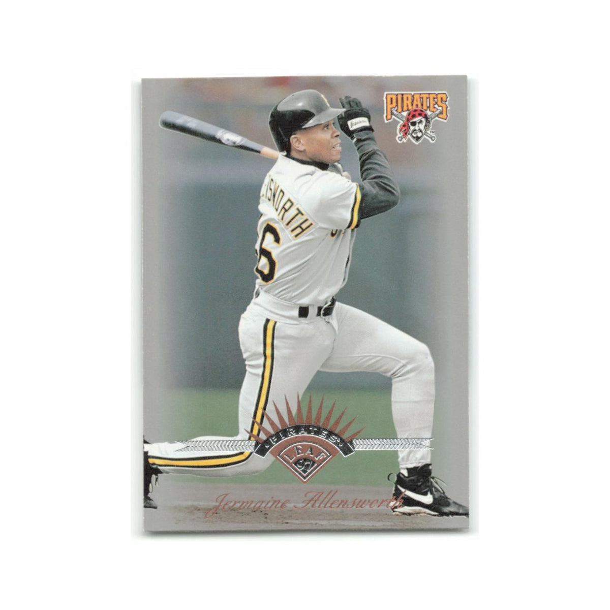 Jermaine Allensworth 1997 Leaf #23 Pittsburgh Pirates Baseball Card NM