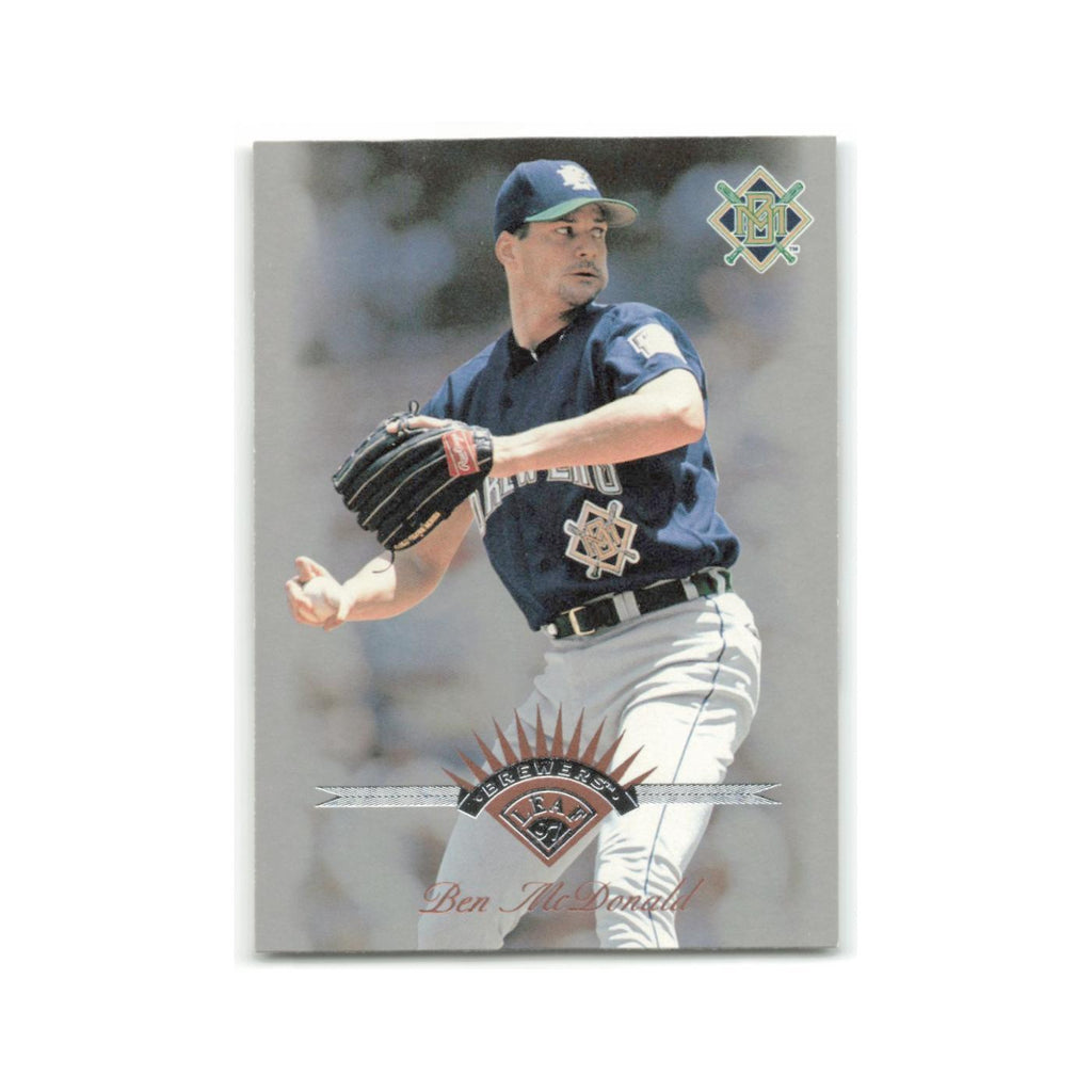 Ben McDonald 1997 Leaf #139 Milwaukee Brewers Baseball Card NM