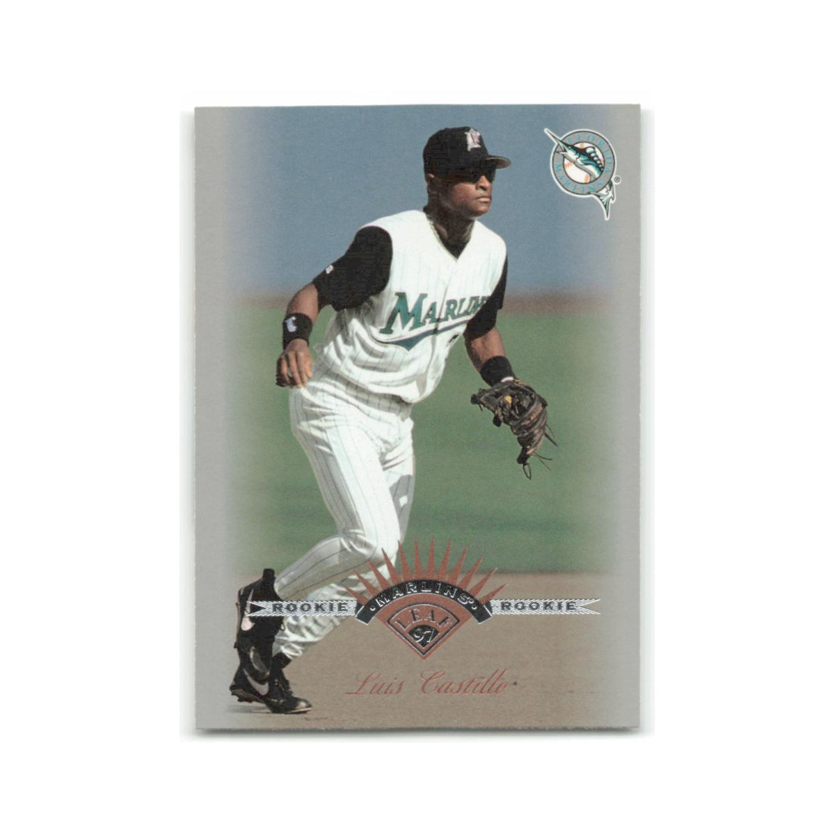 Luis Castillo Rookie 1997 Leaf #182 Florida Marlins Baseball Card NM