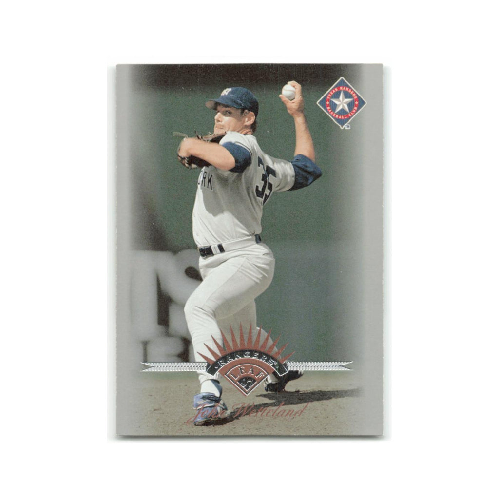 John Wetteland 1997 Leaf #47 Texas Rangers Baseball Card NM